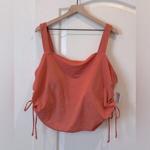 Shine Side Tie Bikini Top